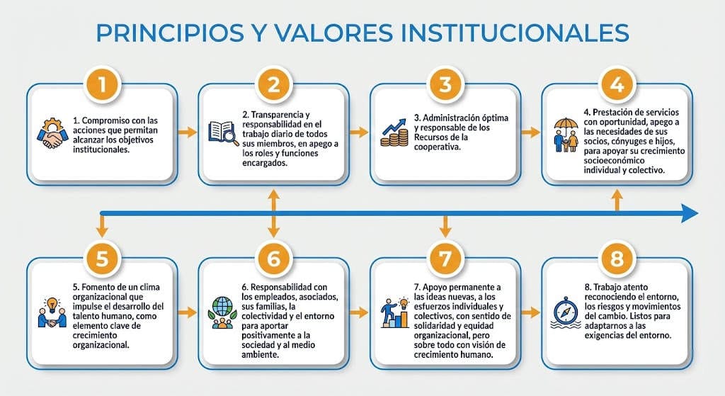 Principios y Valores Institucionales